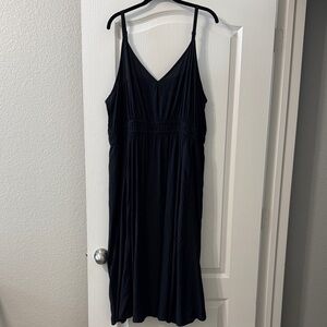 Torrid 3X Black Sleeveless Dress with peekaboo back